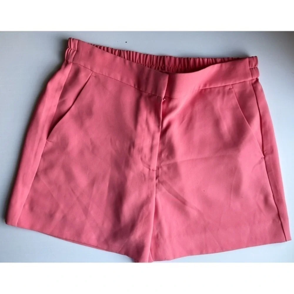 J. Crew • NWT Coral Salmon Crepe 4” Shorts